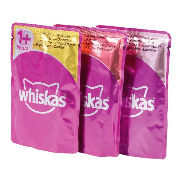 WHISKAS(R) 				Kattenvoer, 60 st.
