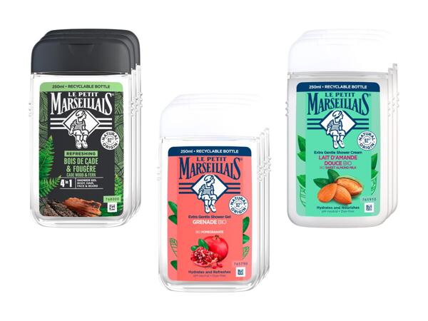 Gel douche Le Petit Marseillais, pack de 3