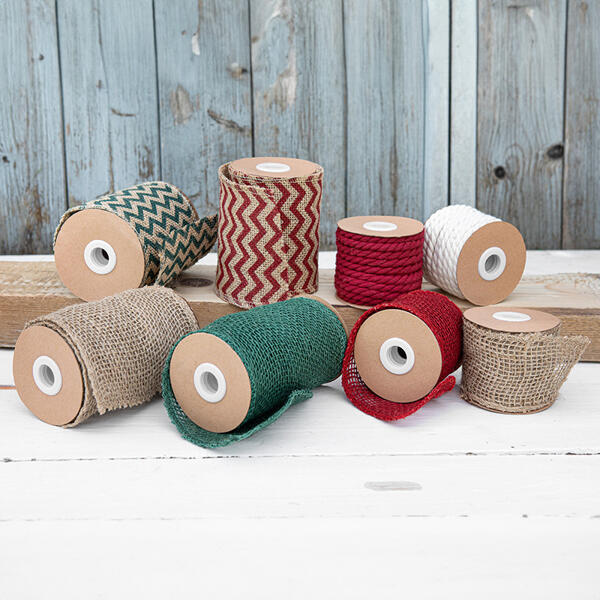 Jute-Band oder Baumwollseil