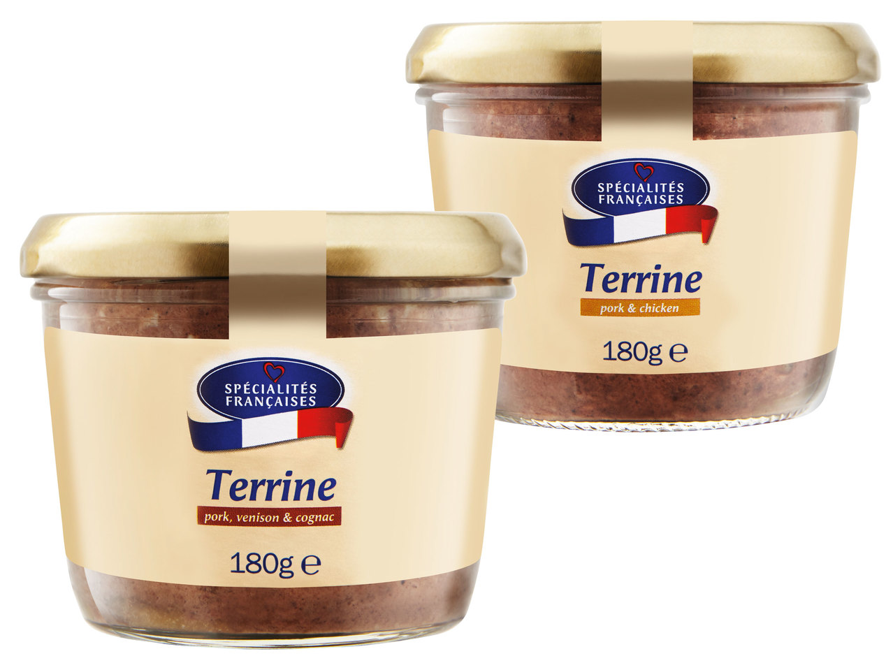 FRANZÖSISCHE SPEZIALITÄTEN Terrine-Pastete im Glas