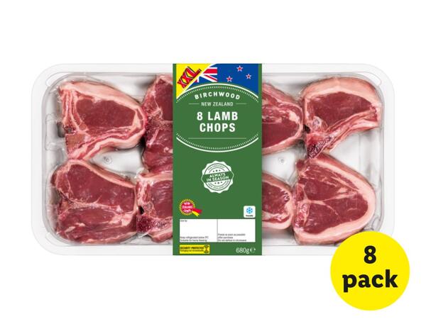 Birchwood 8 Lamb Chops
