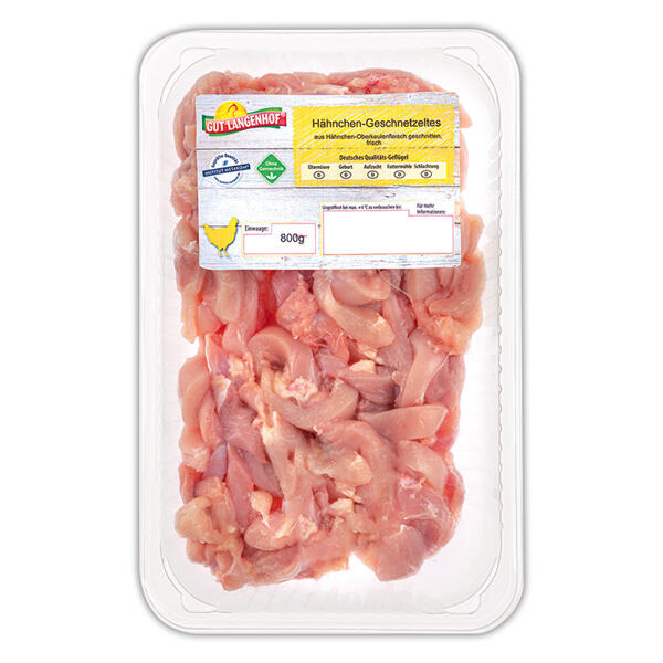 Hähnchen Oberkeulen Geschnetzeltes