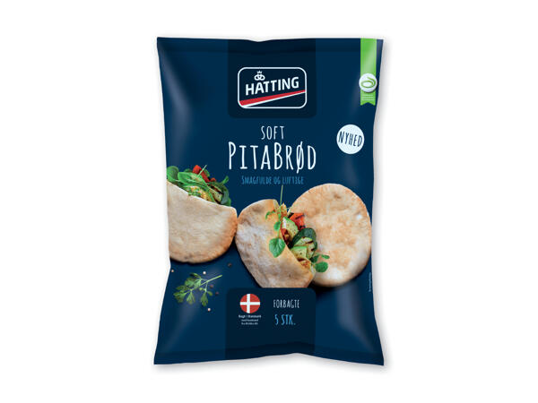 Hatting pitabrød eller græskarkerne­stykker*