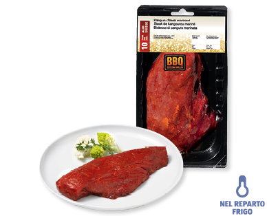 Bistecca di canguro BBQ