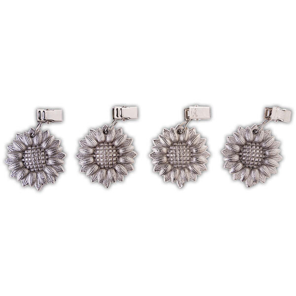 Gusseisen-Tischtuchgewichte 4er-Set