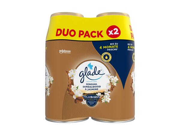 Recharge spray automatique Glade, pack de 2