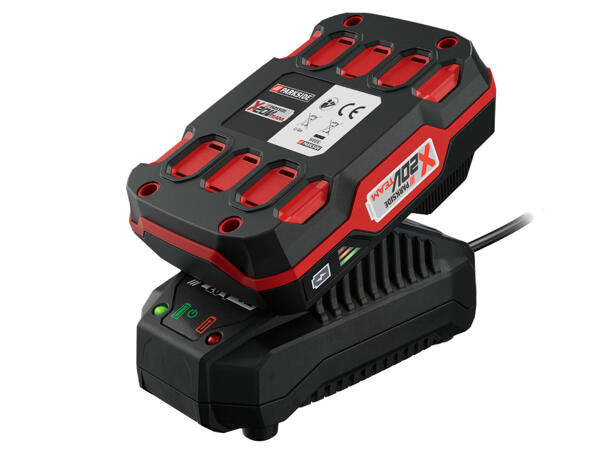 Akku, 20 V + Ladegerät