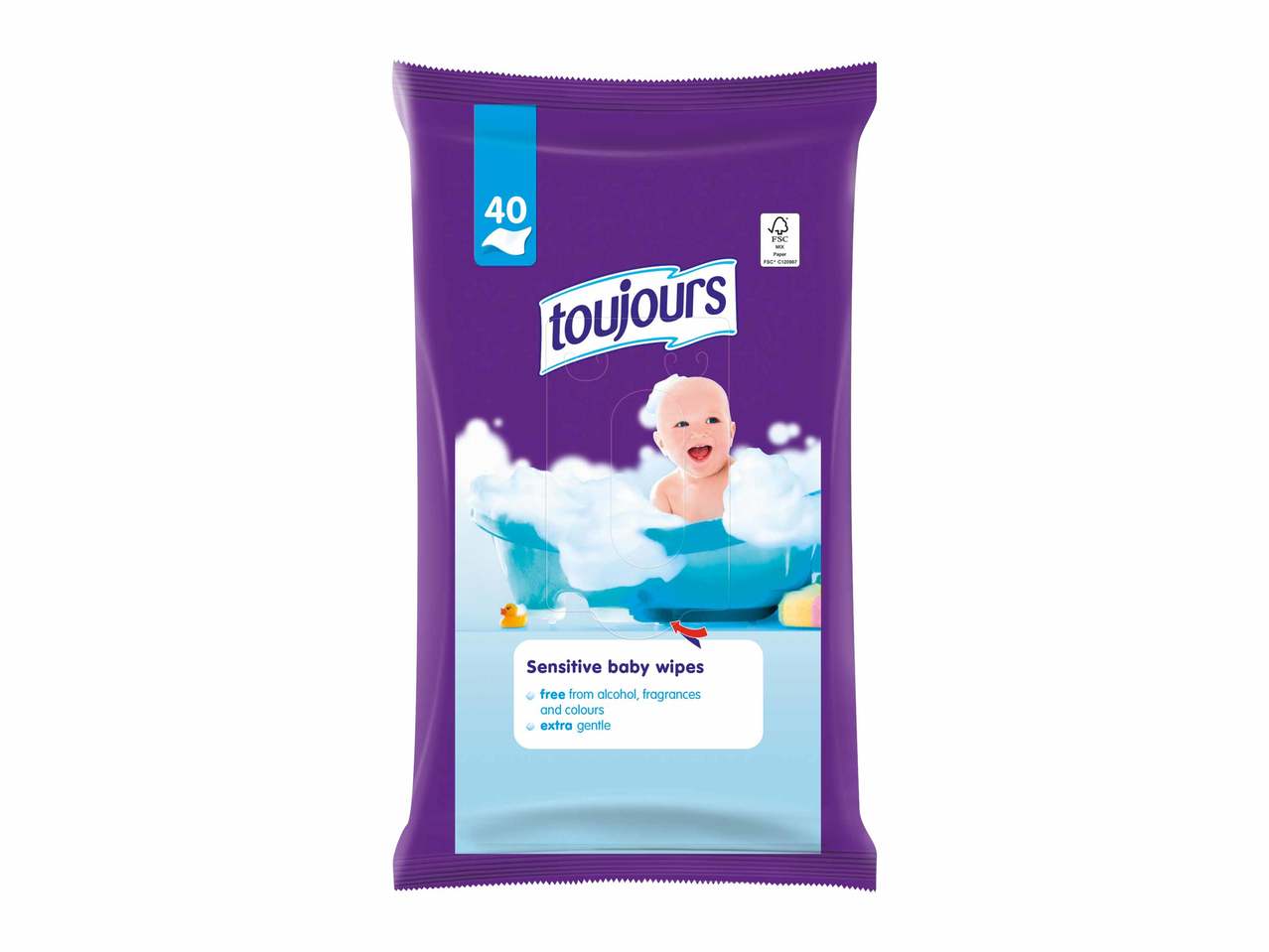 Gants de toilette bébé
