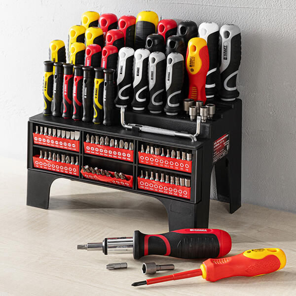 XXL-Schraubendreher- & Bit-Set 100-tlg.