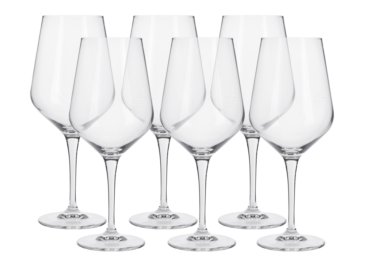 SILVERCREST Champagne Flutes/ White Wine Glasses/ Red Wine Glasses