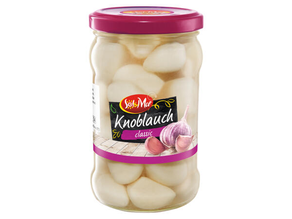 Eingelegte Knoblauch­zehen
