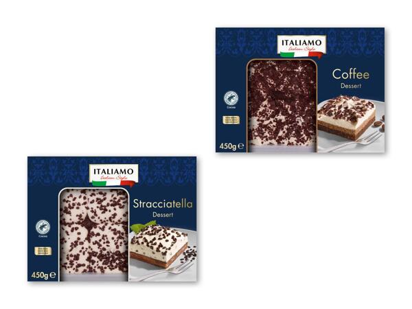 Torta al caffé eller stracciatella