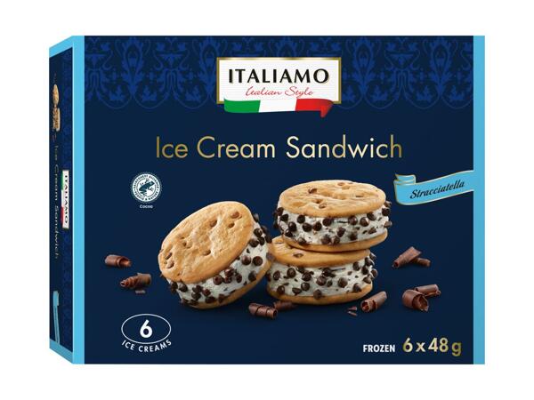 Ice Cream Biscuit With Filling