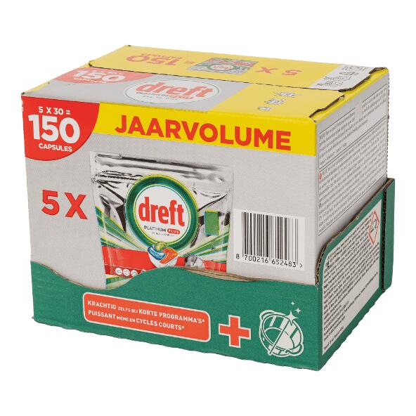 DREFT(R) 				Platinum-Plus-Spülmaschinentabs, 150 St.