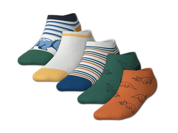 Kleinkinder Sneakersocken, 5 Paar
