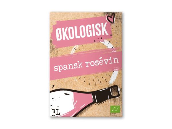 Økologisk spansk rosé eller hvidvin