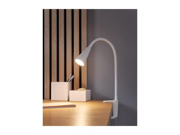 Livarno Home White LED Clip Lamp
