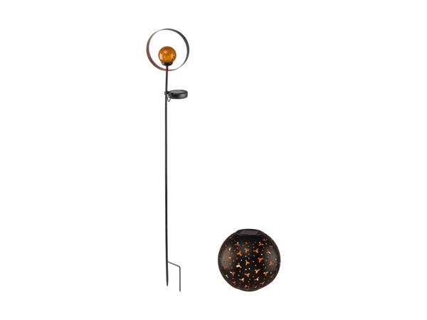 LED-havedekoration med solceller