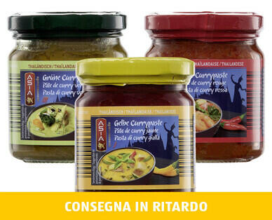 ASIA 
 CREMA A BASE DI CURRY