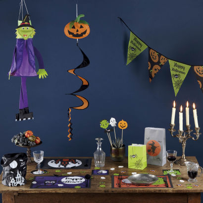 Halloween- 
dekoration