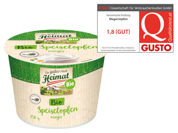 EIN GUTES STÜCK HEIMAT Bio Speisetopfen