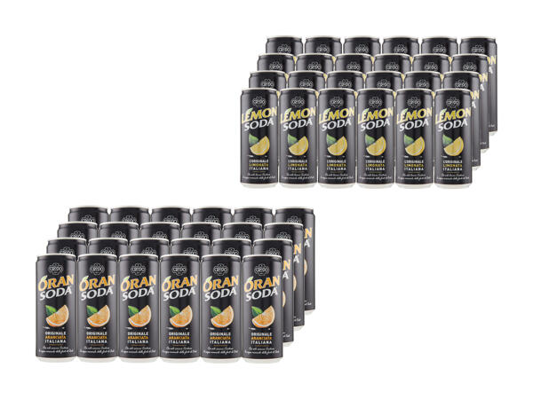 Oran soda/Lemon soda