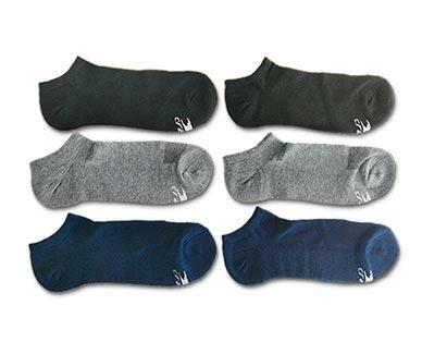 Crane Men's 6-Pair Cushion Socks