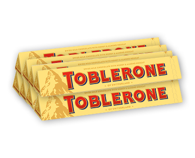 Chocolat au lait suisse TOBLERONE