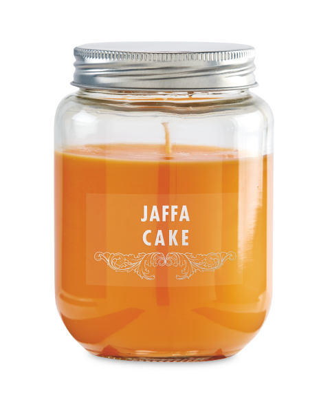 Jaffa Cake Candle