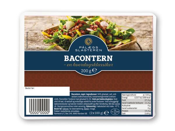 PÅLÆGSSLAGTEREN Bacontern eller leverpostej