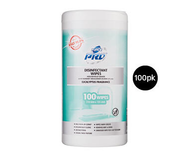 Disinfectant Wipes Canister 100pk