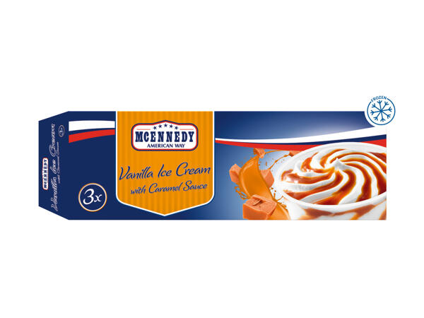 Mcennedy Swirled Vanilla Ice Cream