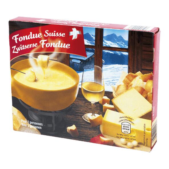 Fondue de fromages suisses
