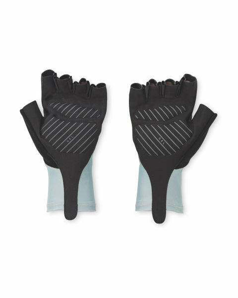 Crane Grey & Black Cycling Gloves