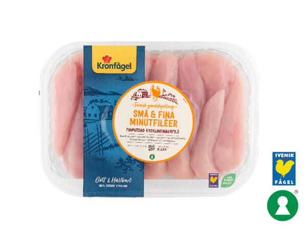 Kronfågel färsk minutfilé