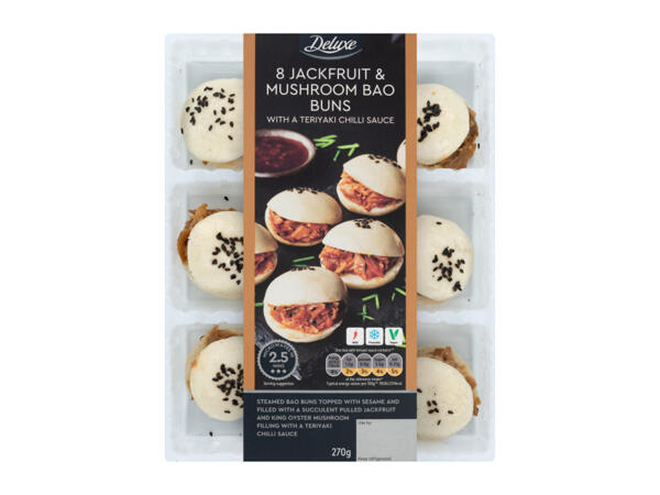 Deluxe 8 Jackfruit & Mushroom Bao Buns
