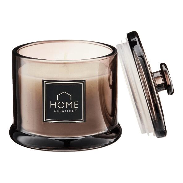 HOME CREATION(R) 				Bougie parfumée avec couvercle
