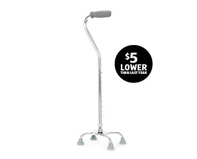 Adjustable Quad Walking Stick