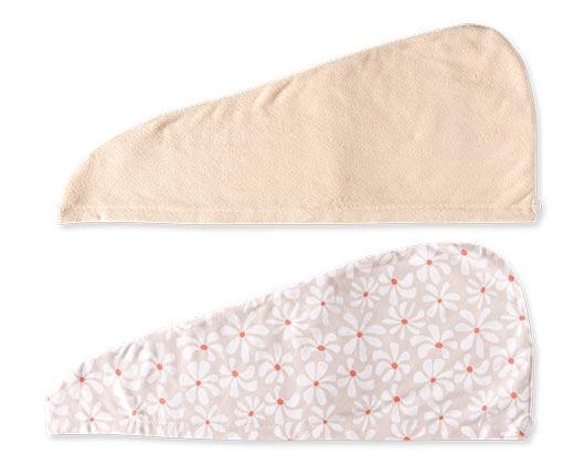 Huntington Home 2 Pack Microfiber Hair Towel or Body Wrap