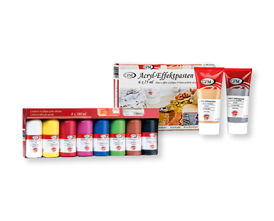 Colori acrilici/Paste ad effetto
