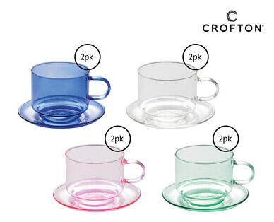 Tea Cup and Saucer 2pk, Mug 2pk or Teapot