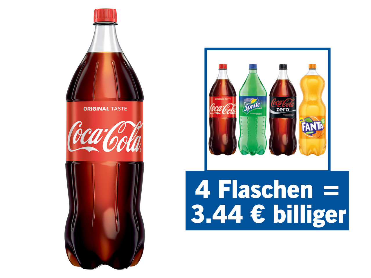 COCA COLA/FANTA/SPRITE Limonade