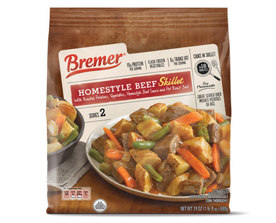Bremer Homestyle Beef or Chicken & Dumplings Skillet