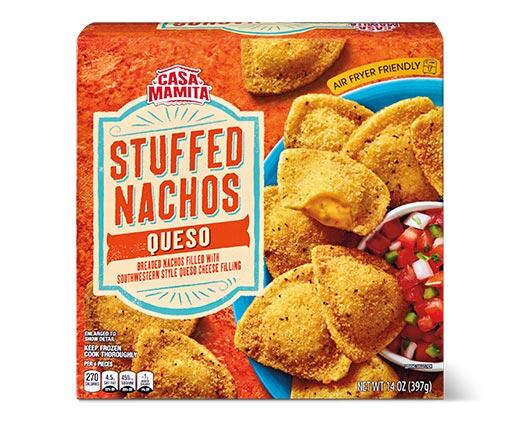 Casa Mamita Queso or Beef Stuffed Nachos