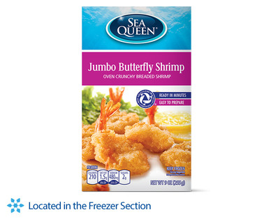 Sea Queen Jumbo Butterfly or Coconut Shrimp