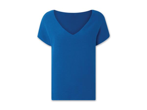 Damen Kurzarm-Pullover