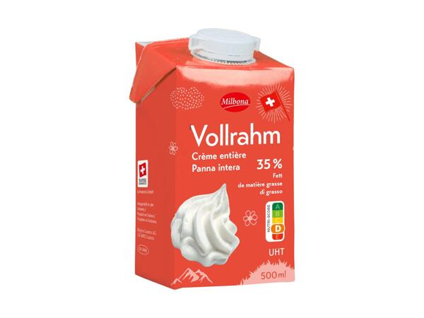 Crème entière 35% (valable uniquement en Suisse romande)