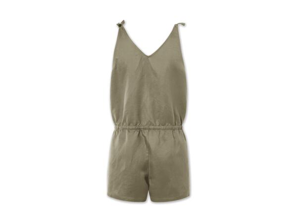 Damen Leinen-Jumpsuit