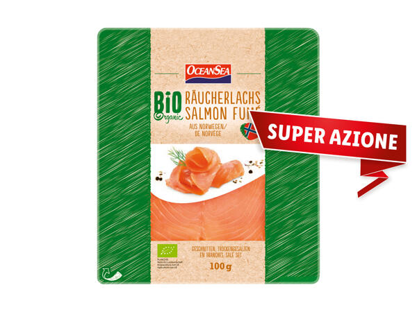 Salmone affumicato bio