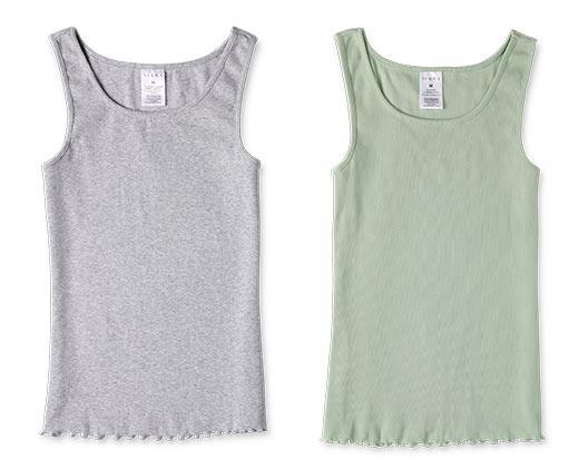 Serra Ladies 2 Pack Rib Top